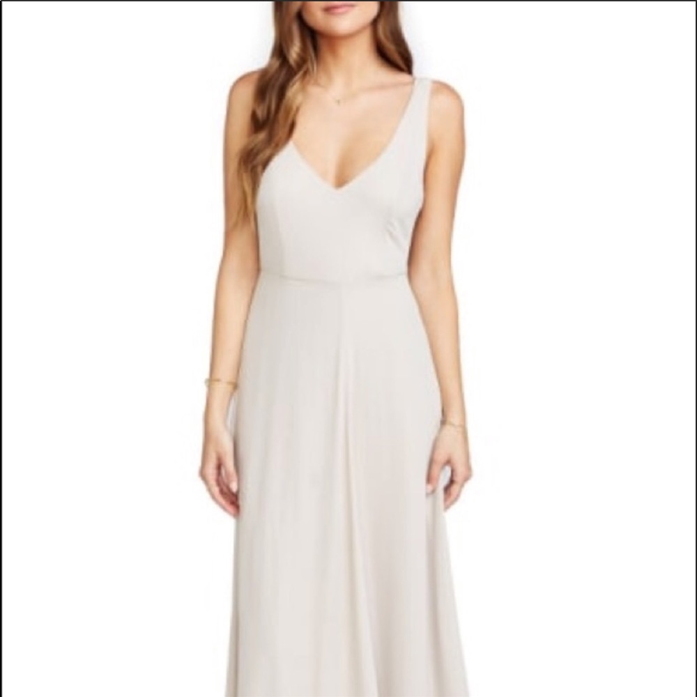 “Jenn” SMYM Dress in “Show Me The Ring Crisp”